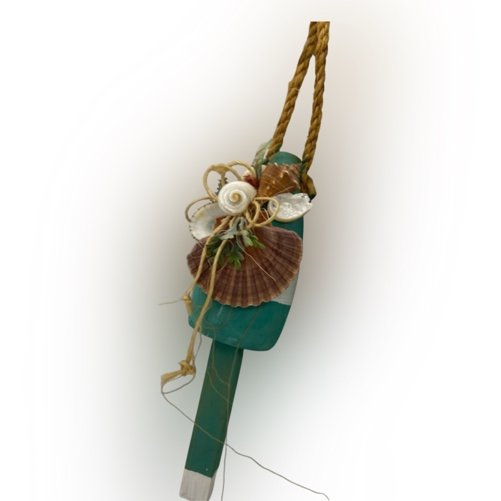 Harvest of Barnstable handcrafted wooden buoy for decorative use